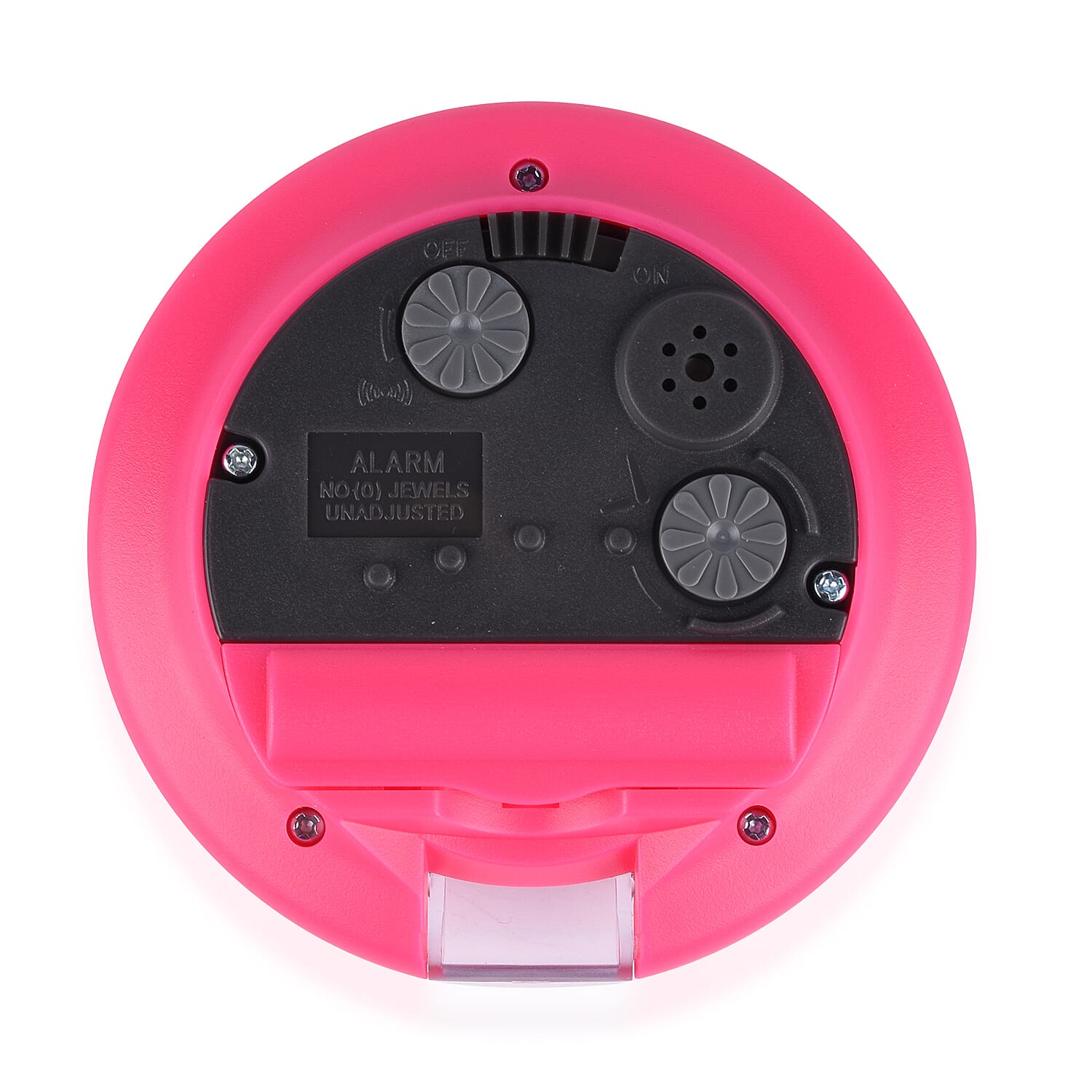 ICE WATCH Travel Clock with Alarm & Snooze (Included 3xAAA Battery) - Neon Pink