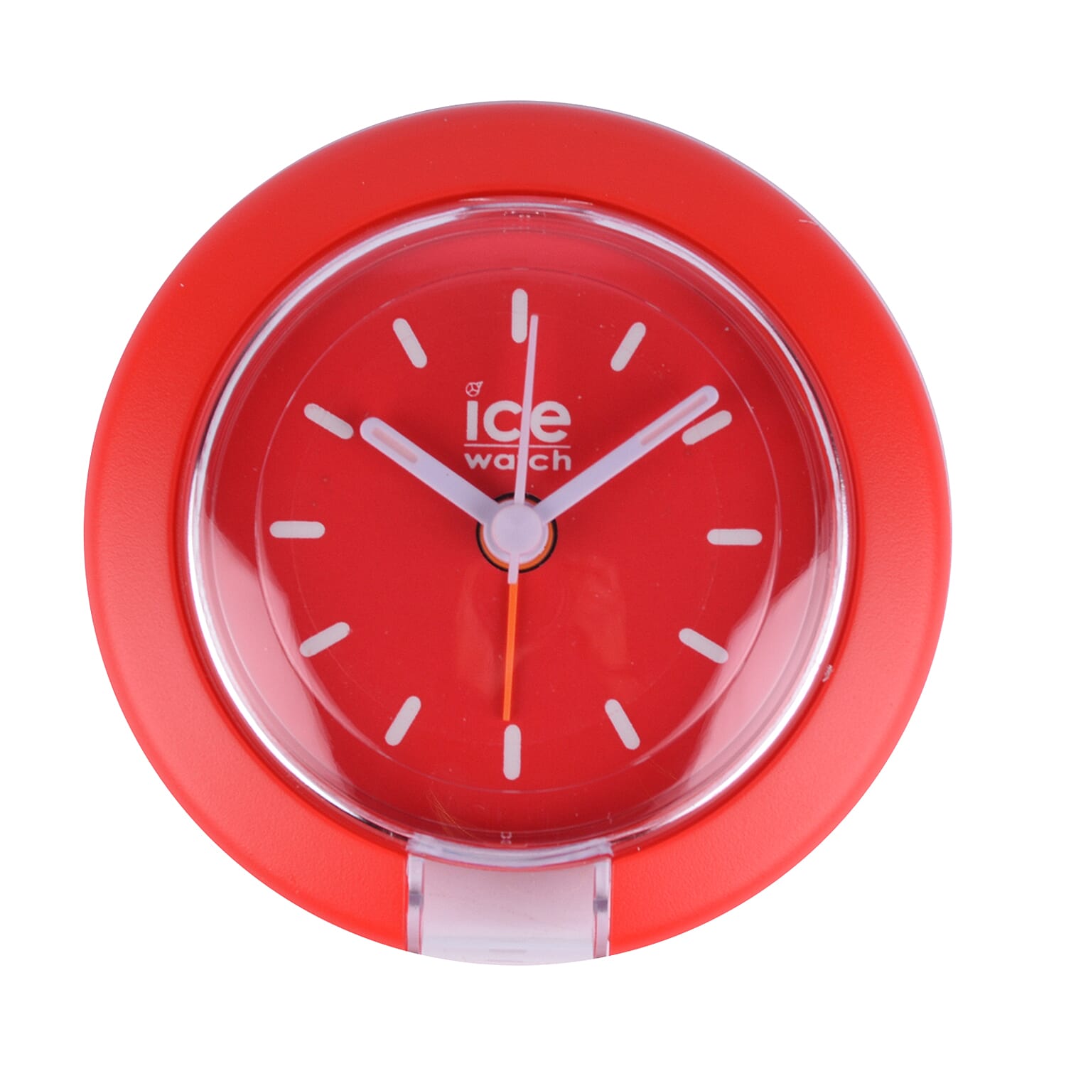 Ice Watch Travel Clock with Alarm and Snooze Red 7132152 TJC