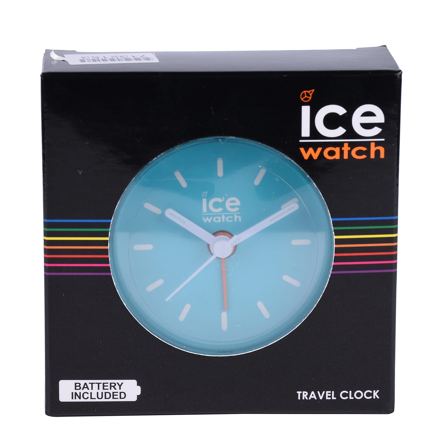 ICE WATCH Travel Clock with Alarm & Snooze (Included 3xAAA Battery) - Turquoise