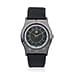 8mm Case alloy case Movement PC21S/Japanese Movement Plated PNP neon black steel color plating, Brand STRADA Dial black sunshine literal UP bars Strap black silicone strap