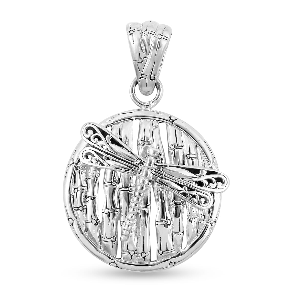 Sterling Silver Dragonfly Pendant, Silver Wt 5.00 Gms.