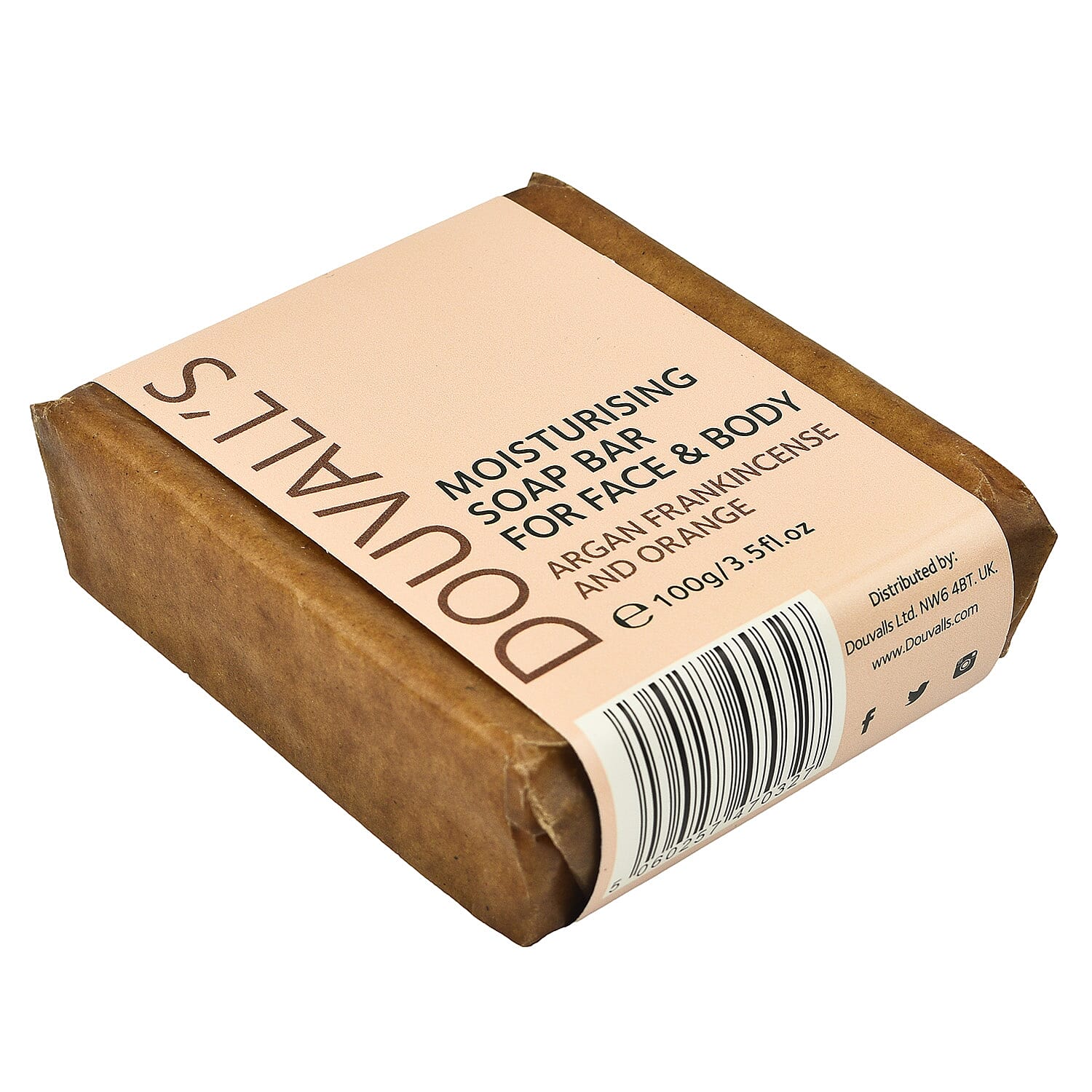 Douvalls- Duo (Incl. Milky Argan Active Moisturiser - 60ml & Douvalls- Argan Soap - 100g)