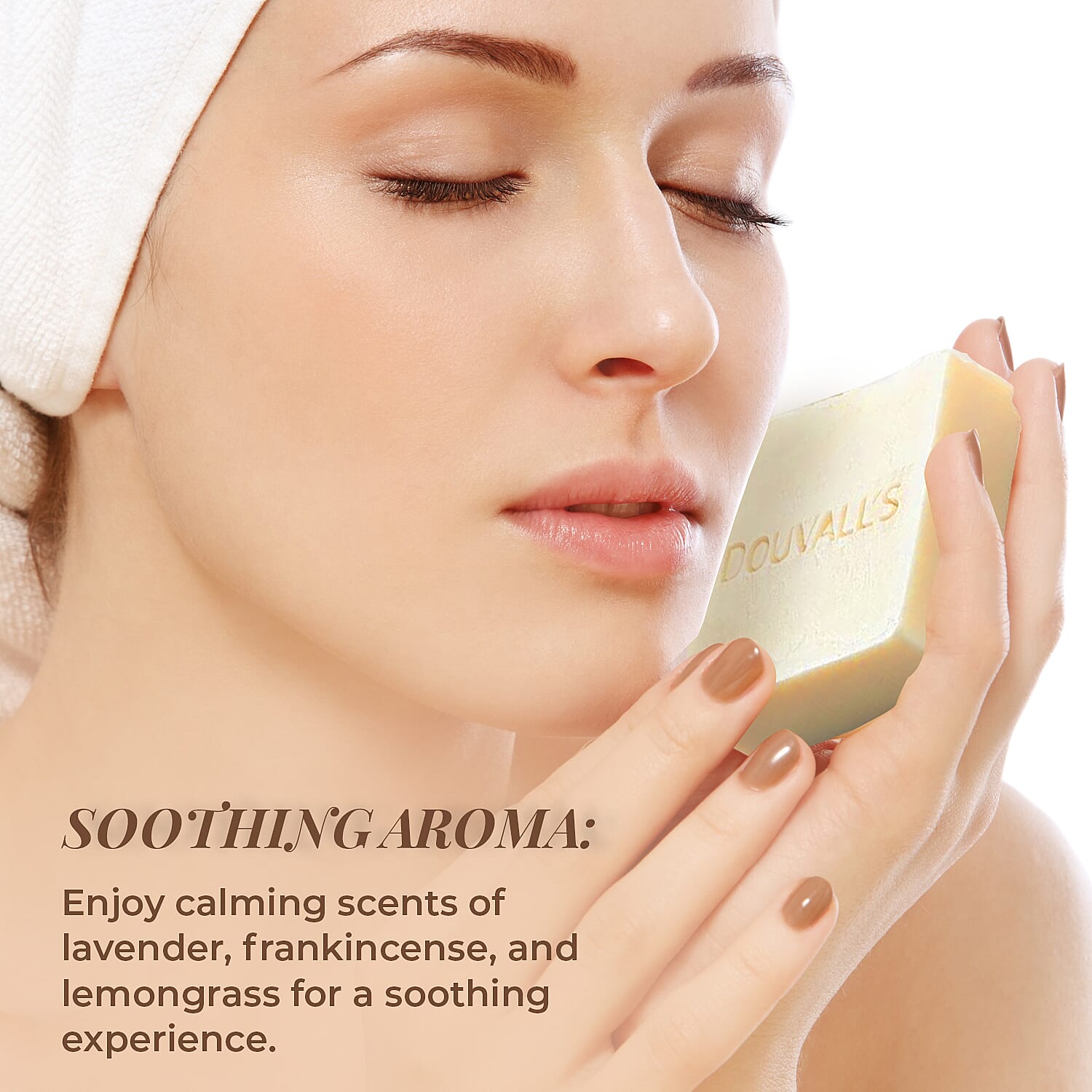 Douvalls- Frankincense Soap - 100g, Douvalls- Citrus Scented Body Oil - 15ml & Douvalls- Soap saver