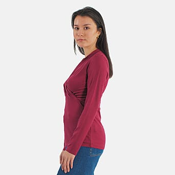 https://tjcuk.sirv.com/Products/71/3/7132790/TAMSY-Viscose-Long-Sleeves-Wrap-Top-Size-L-16-18-Cranberry_7132790_2.jpg?w=342&h=342