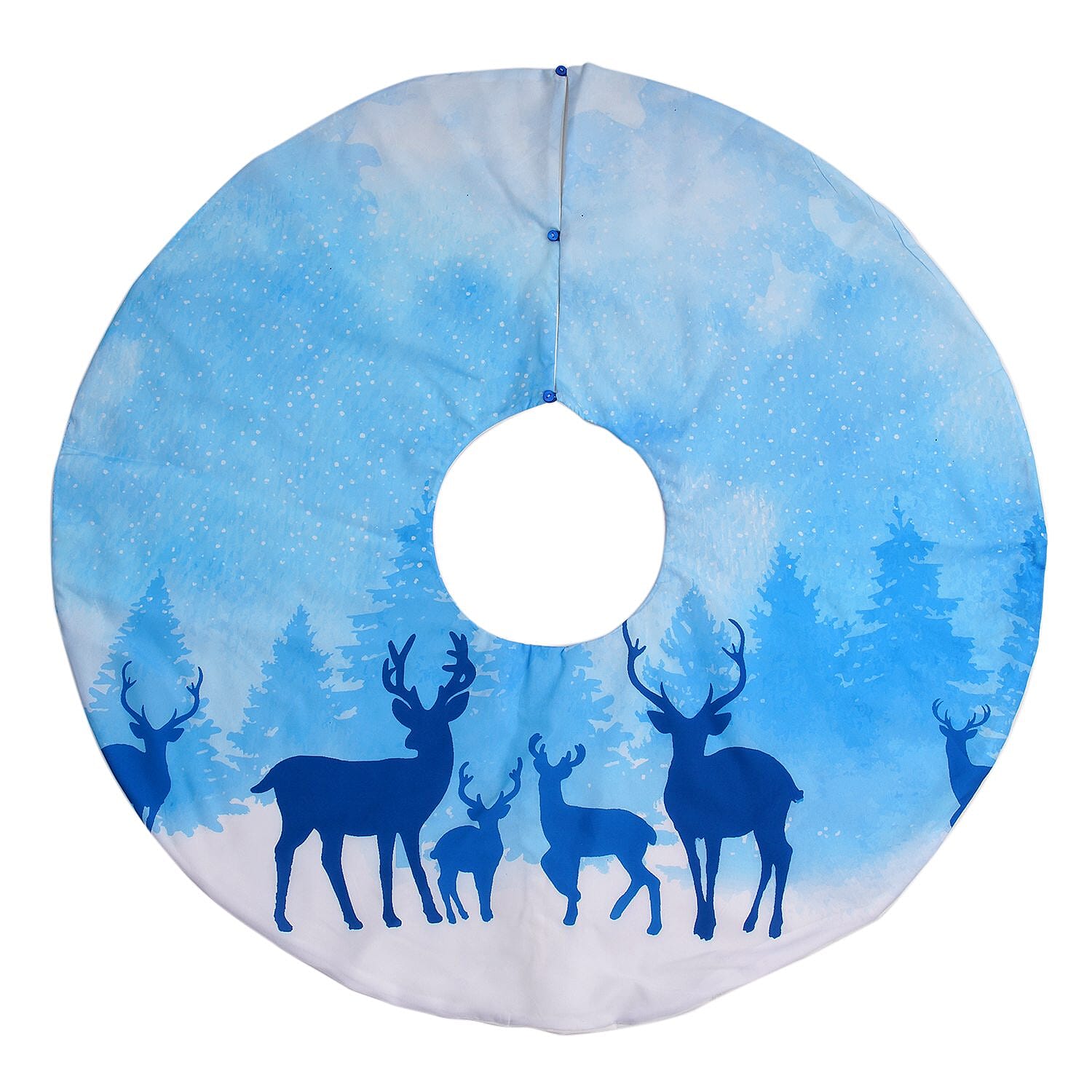 Home -DIY (Size 91x1 cm) - Blue & Blue