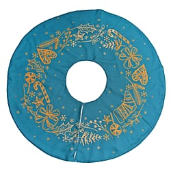 Home -DIY (Size 91x1 cm) - Blue & Blue