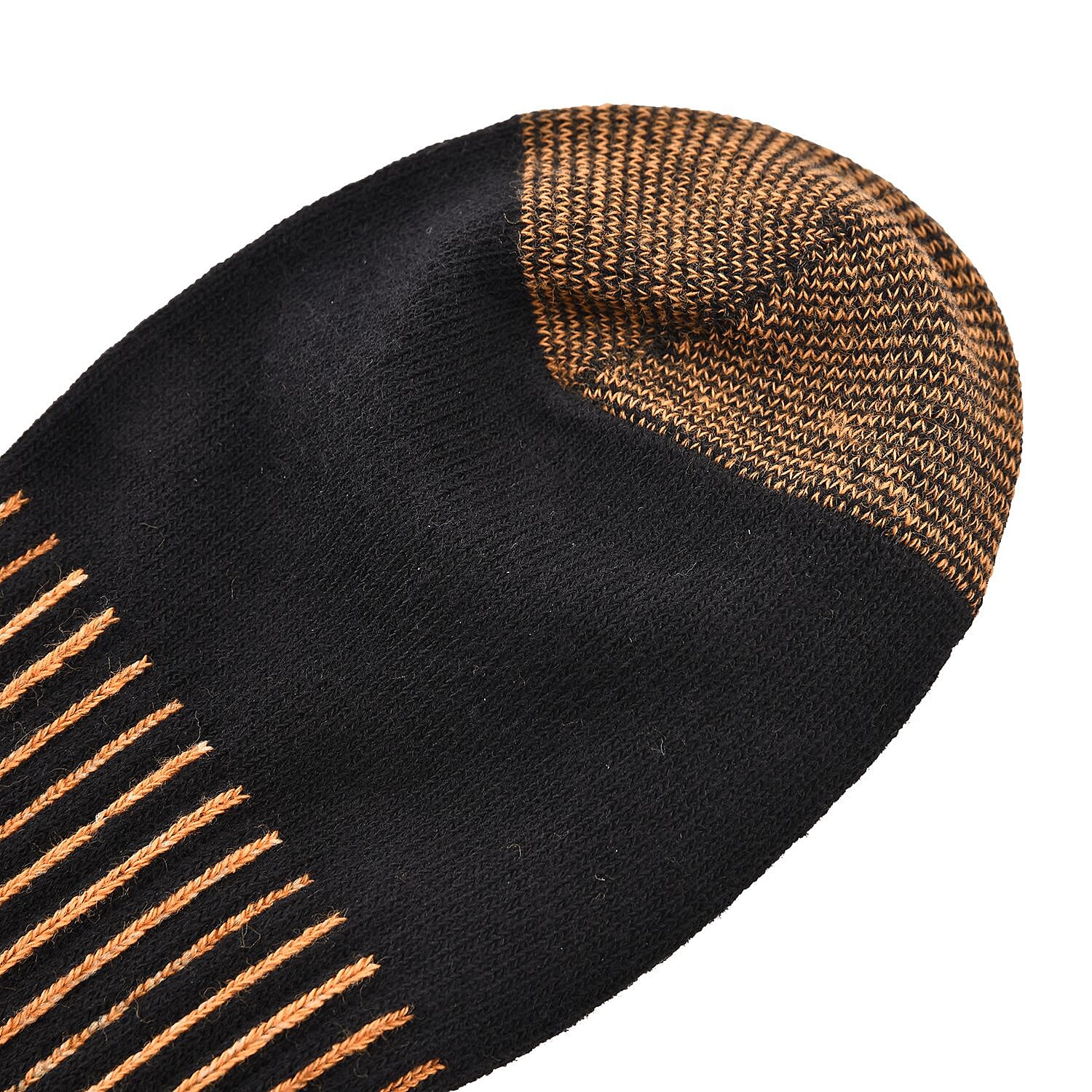 2 Pairs Antibacterial Copper Infused Compression Long Socks