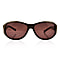 Jean Louis Designer Womens Oversize Sunglasses - Red