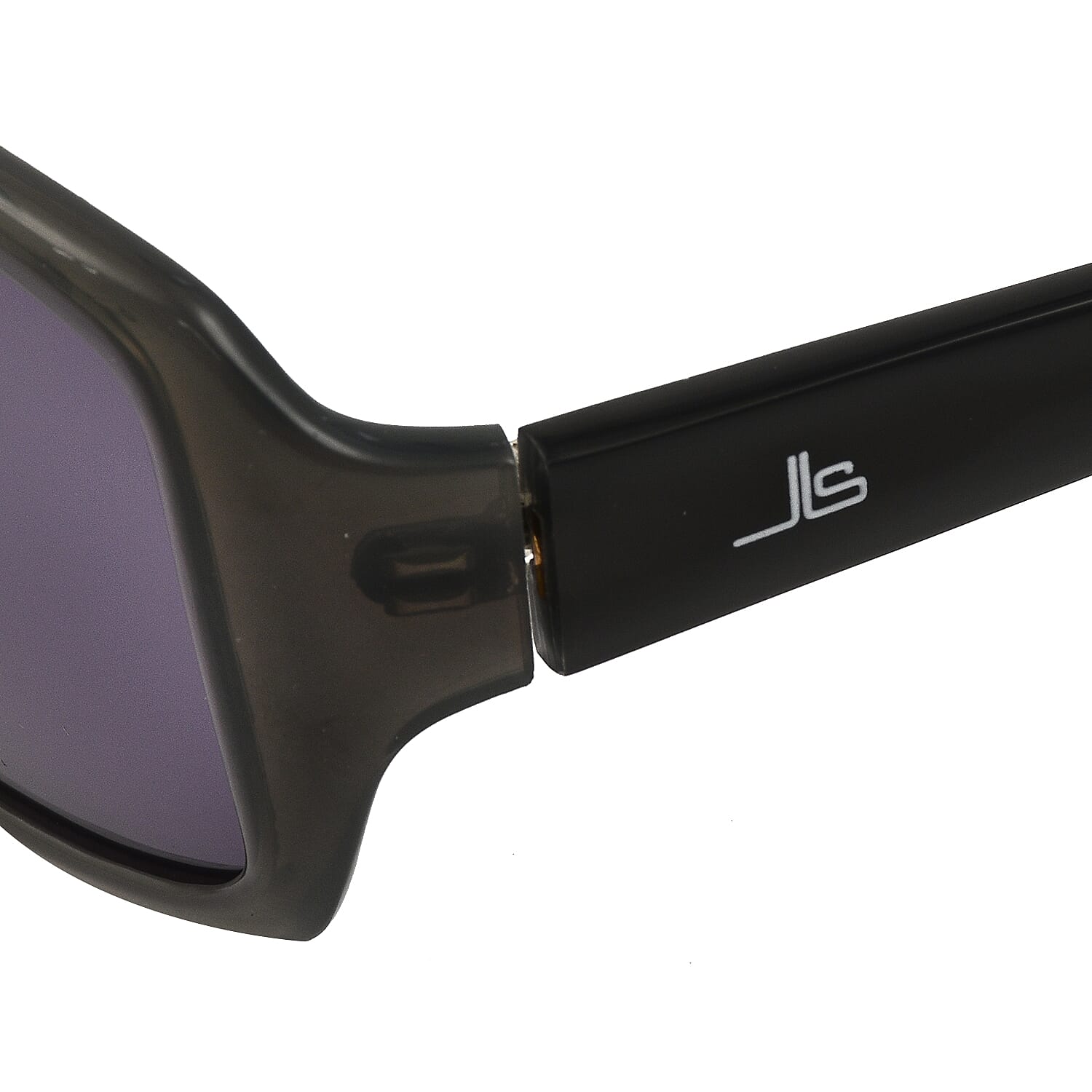 Jean Louis Designer Womens Rectangular Sunglasses - Grey