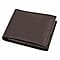100 % Genuine Leather Bi-Fold Wallet with RFID Protection - Brown