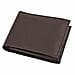 100 % Genuine Leather Bi-Fold Wallet with RFID Protection - Brown