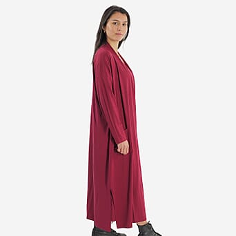https://tjcuk.sirv.com/Products/71/3/7133329/TAMSY-Long-Sleeves-V-Neck-Dress-Size-S-8-10-Cranberry_7133329_3.jpg?w=342&h=342