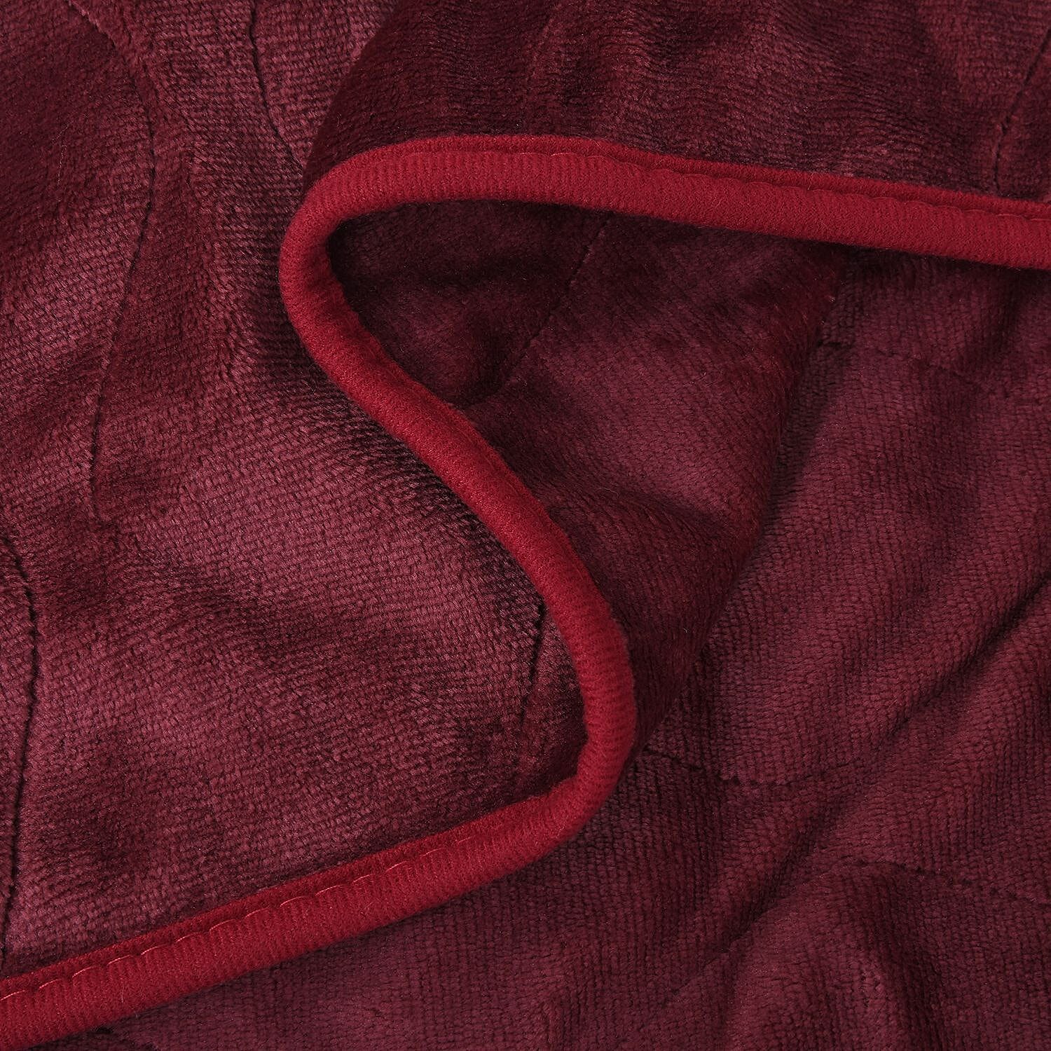 Doorbuster - Electric heated Blanket (Size 160x130 cm) - Red