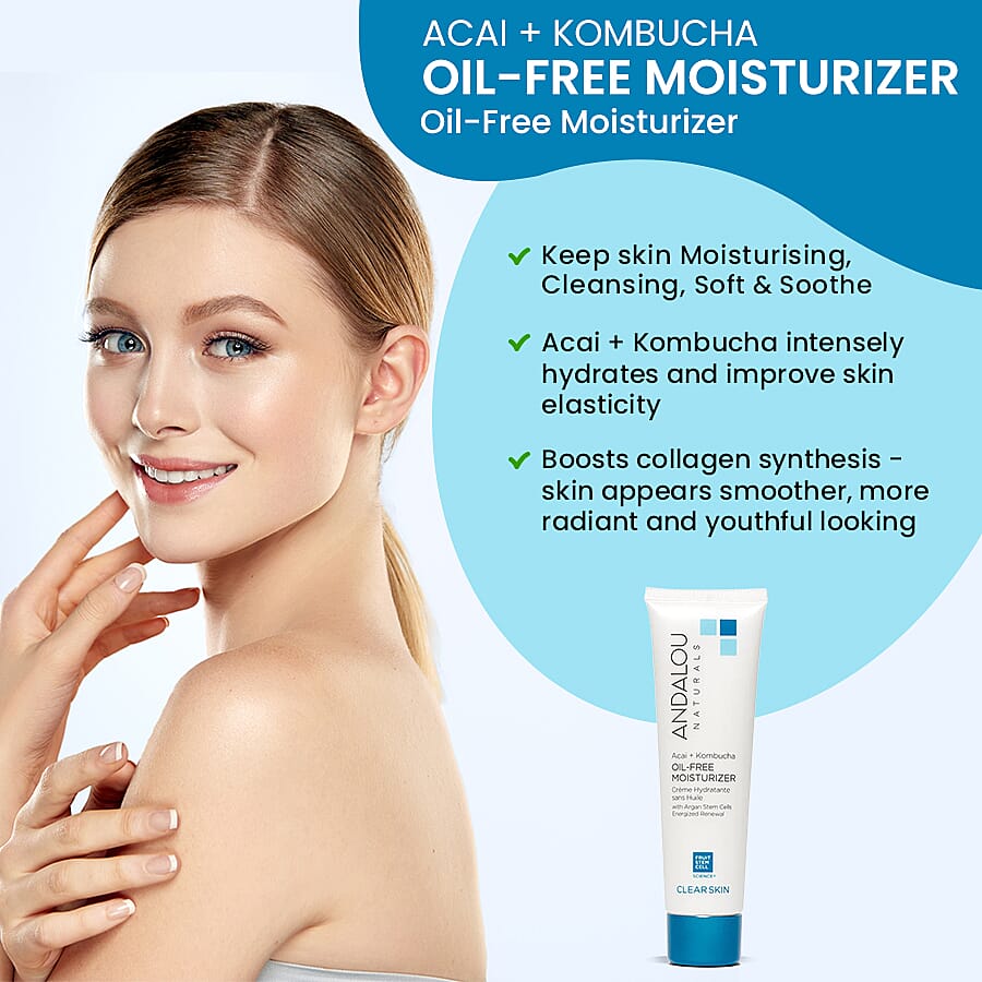 Clear Skin Acai - Kombucha Oil-Free Moisturizer 62ml