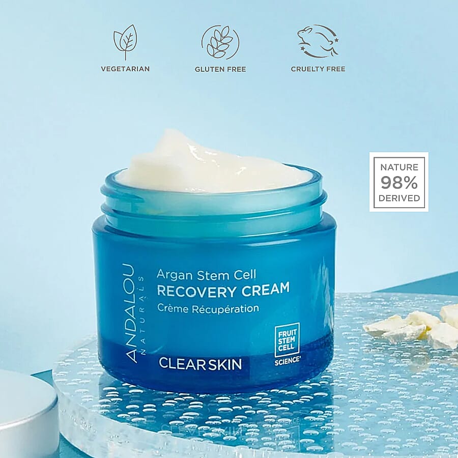 Clear Skin Argan Stem Cell Recovery Cream - 50g