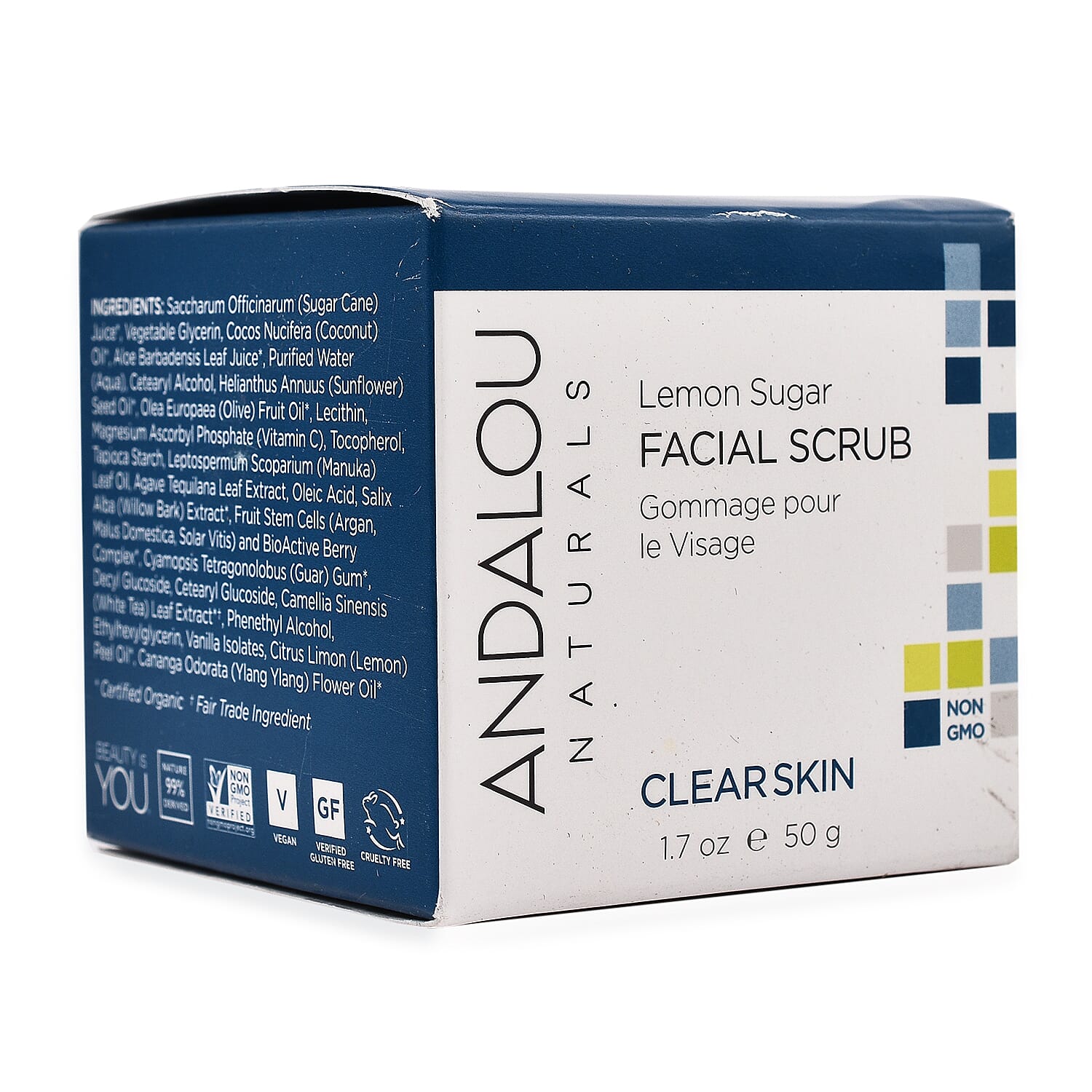 Clear Skin Lemon Sugar Facial Scrub 50g