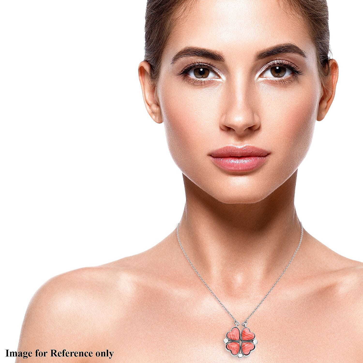 Rhodochrosite Necklace (Size - 20 With 4 Inch Extender) 35.00 Ct