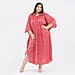 VLL Polyester Kaftan One Size Red