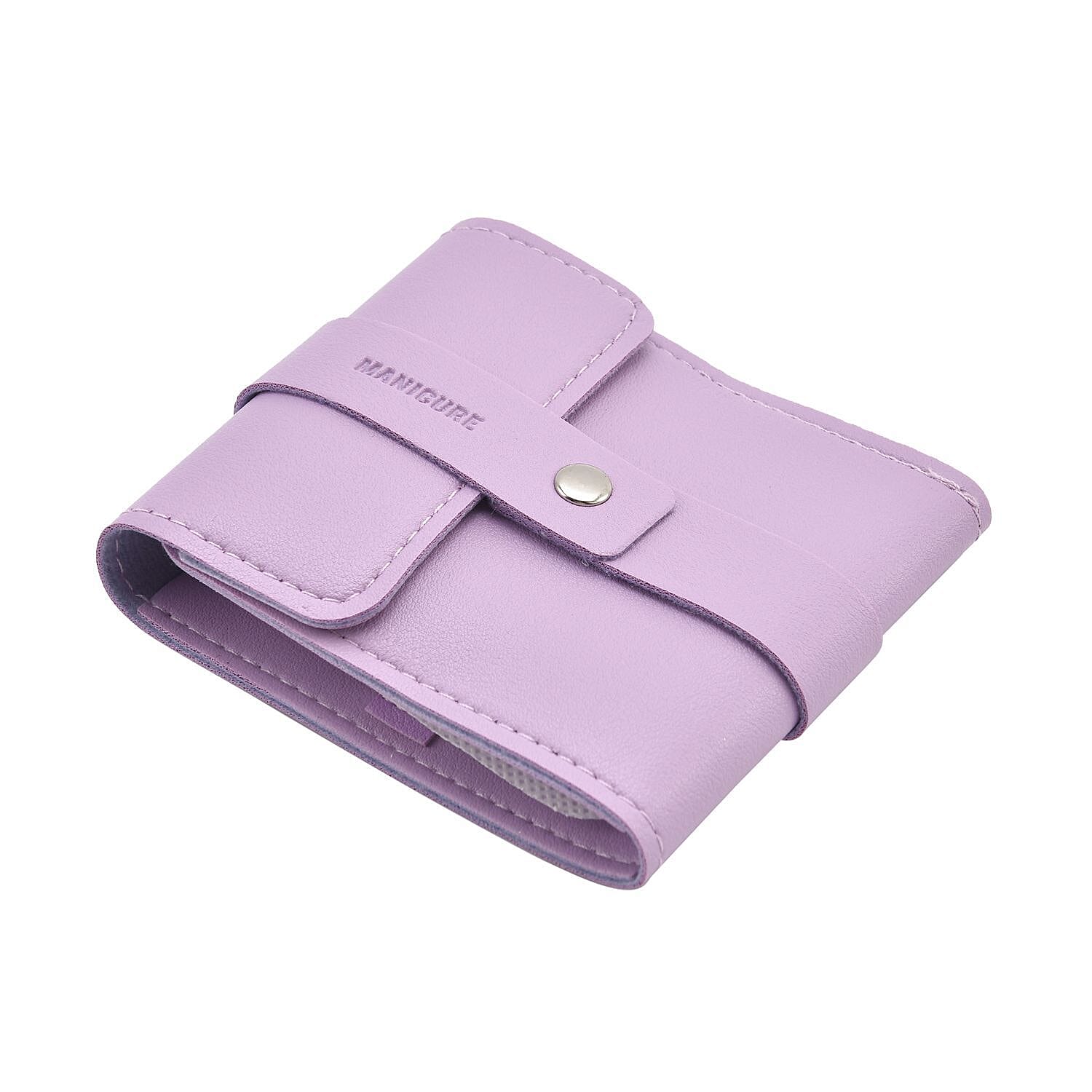 Manicure Set with Case - Purple