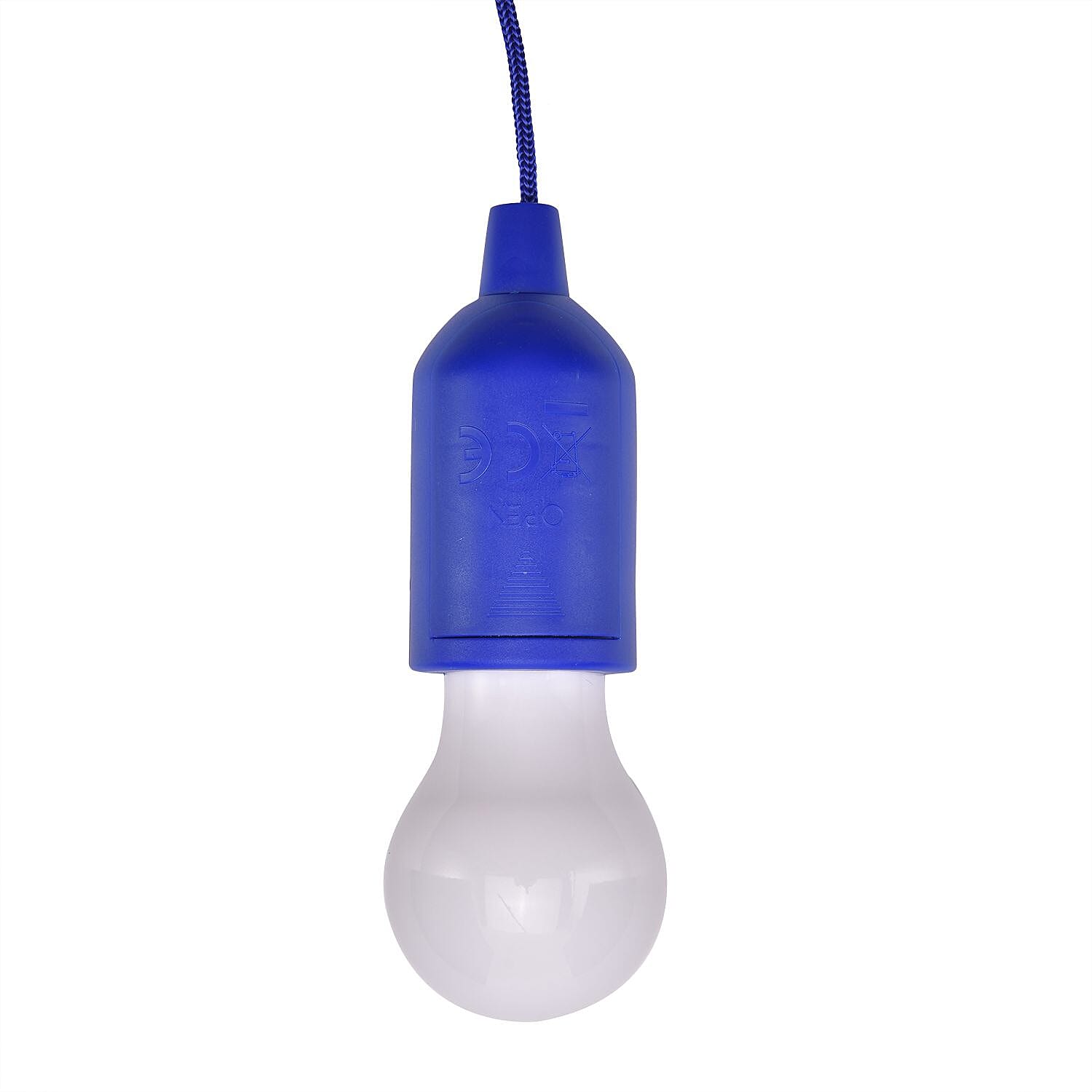 Set of 3 Pull Cord LED Light (Size 144x5x5 Cm) - Blue - 7134771 - TJC