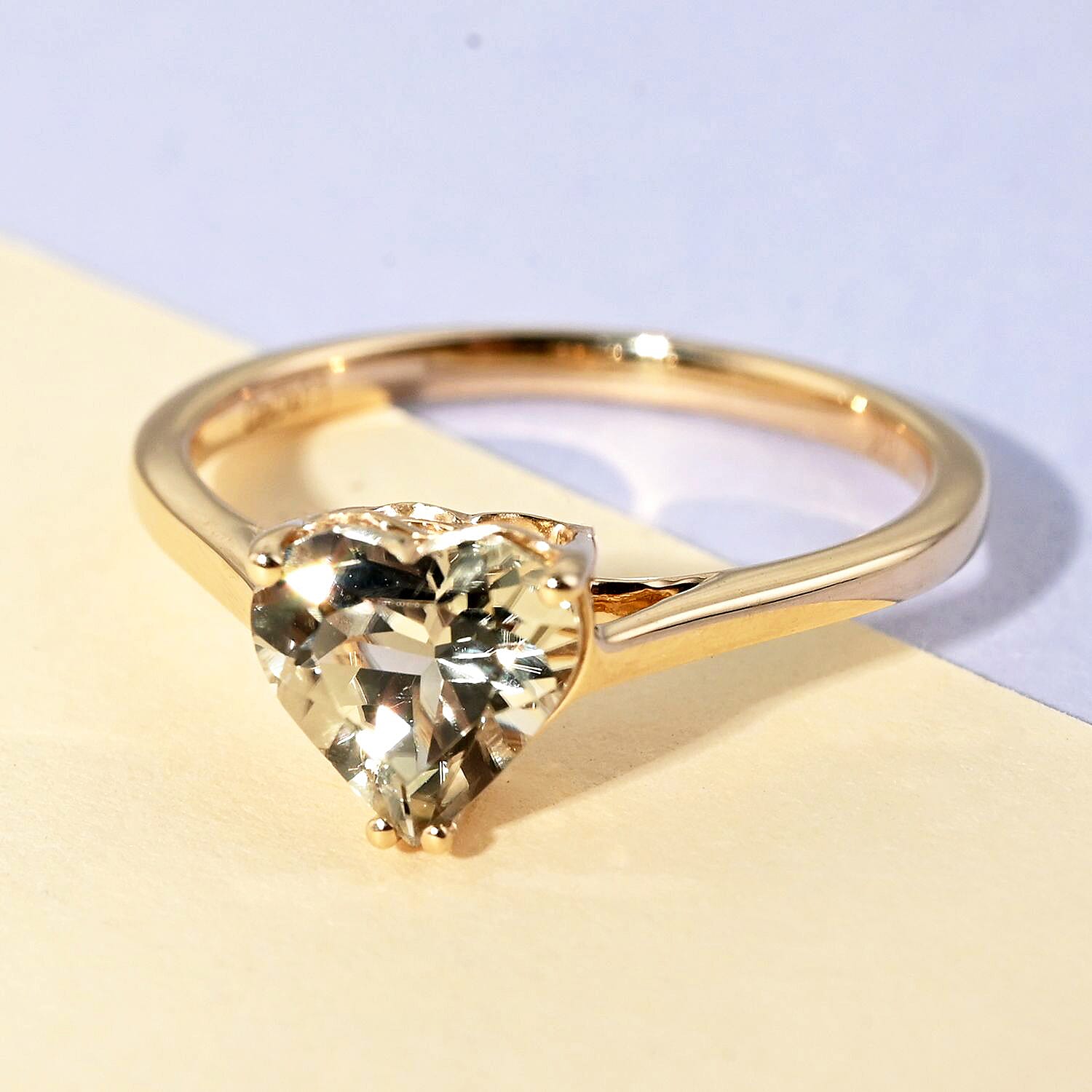 14K Yellow Gold AAA Turkizite Ring 1.35 ct, Gold Wt. 1.93 Gms 1.350 Ct ...