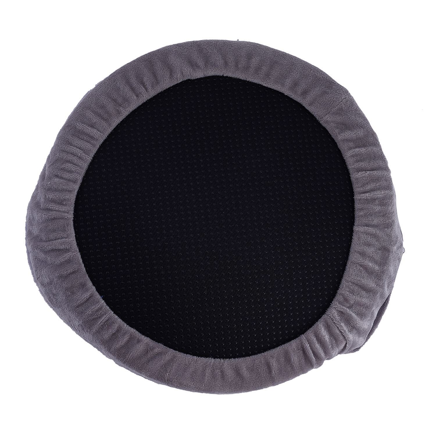 Homesmart Heated Faux Fur Foot Cosy with USB Cable (Size 29x25x5 Cm) - Grey