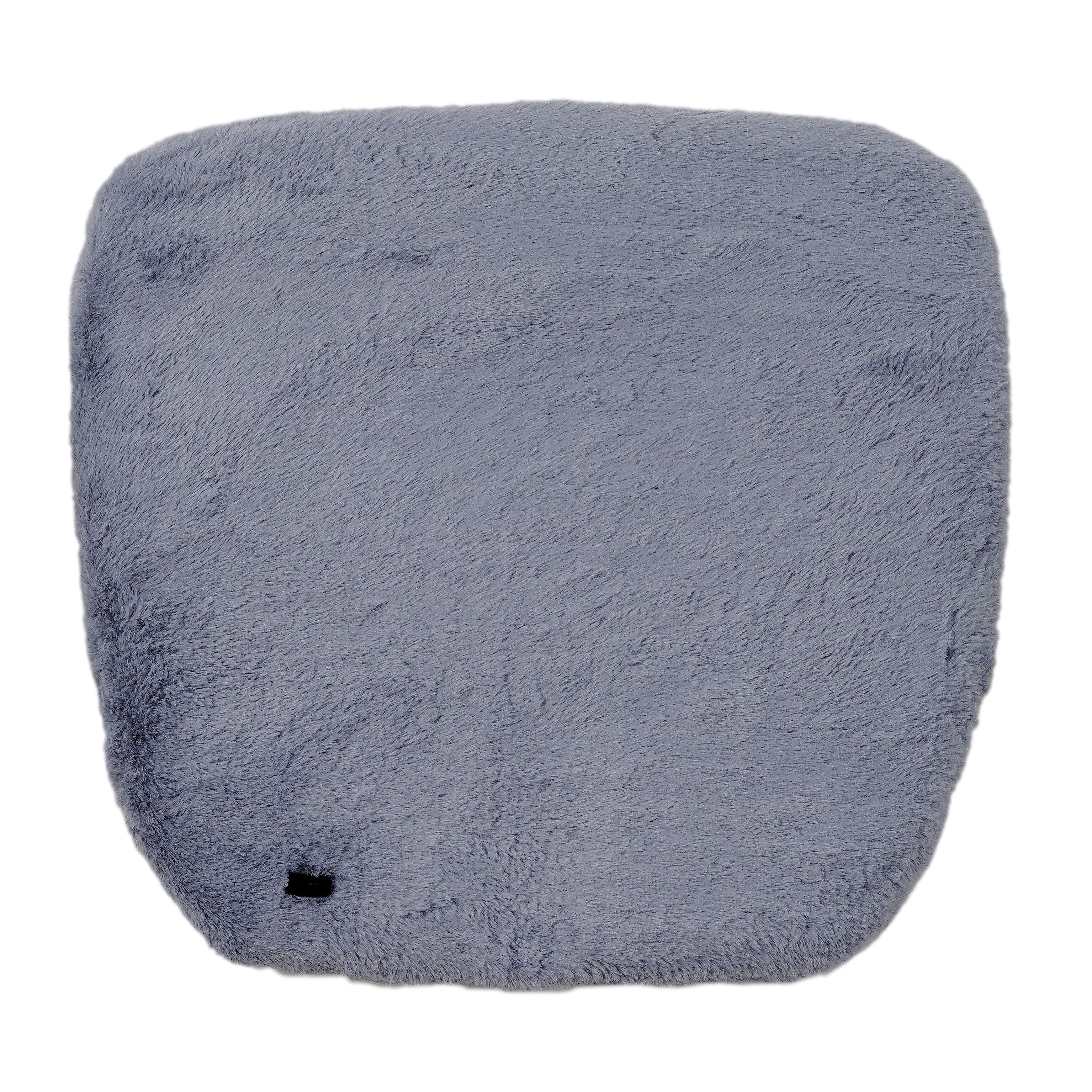 Sherpa Lined Heat Cushion with Gel Honeycomb Filling & USB Cable (Size 48x45 Cm)