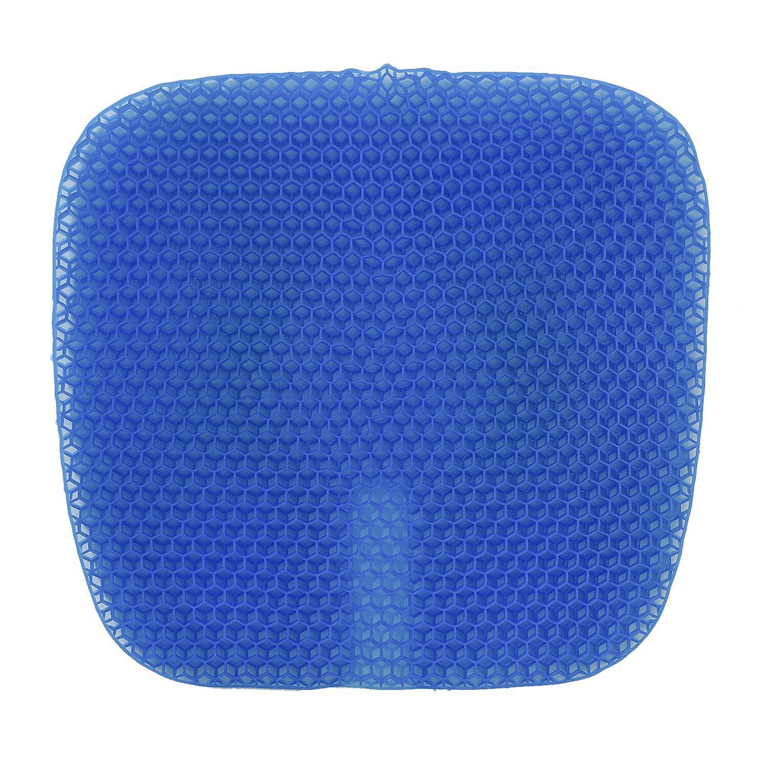 Sherpa Lined Heat Cushion with Gel Honeycomb Filling - USB Cable (Size 48x45 Cm)