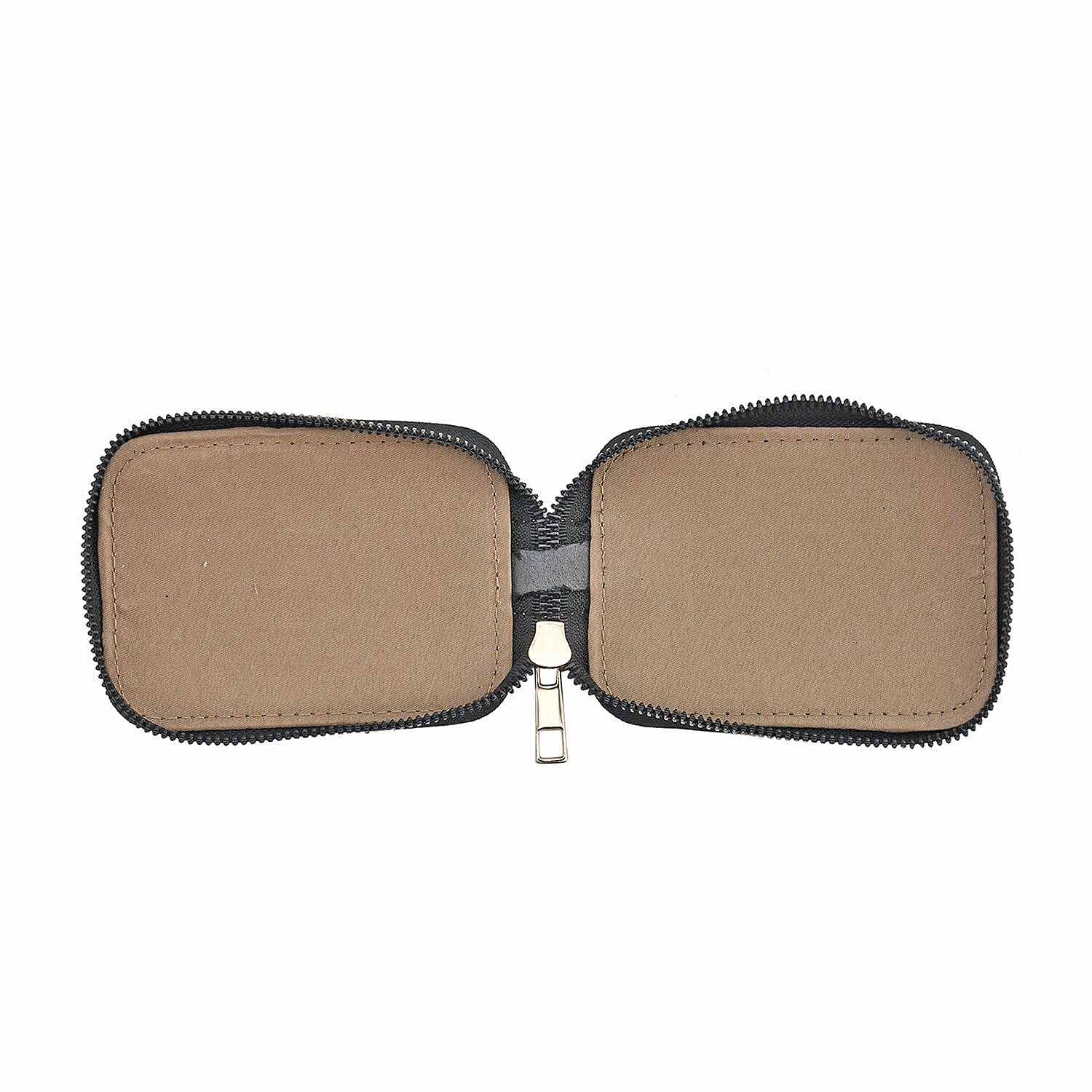 Passage - Faux Leather Crossbody Bag with RFID Protection and Removable Coin Pouch - Beige