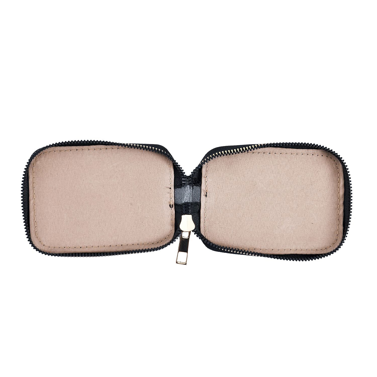 Passage - Faux Leather Crossbody Bag with RFID Protection and Removable Coin Pouch - Black