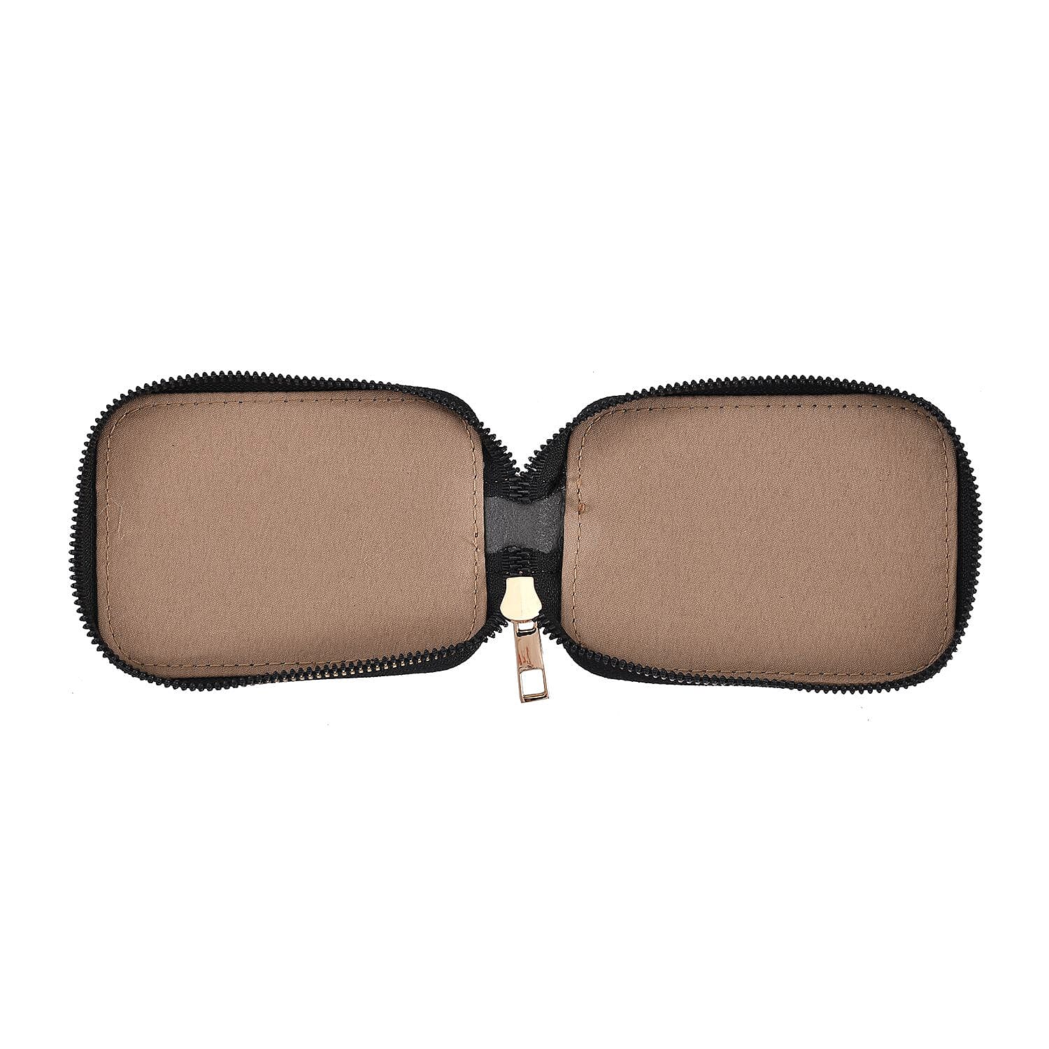 Passage - Faux Leather Crossbody Bag with RFID protection and Removable Coin Pouch - Brown