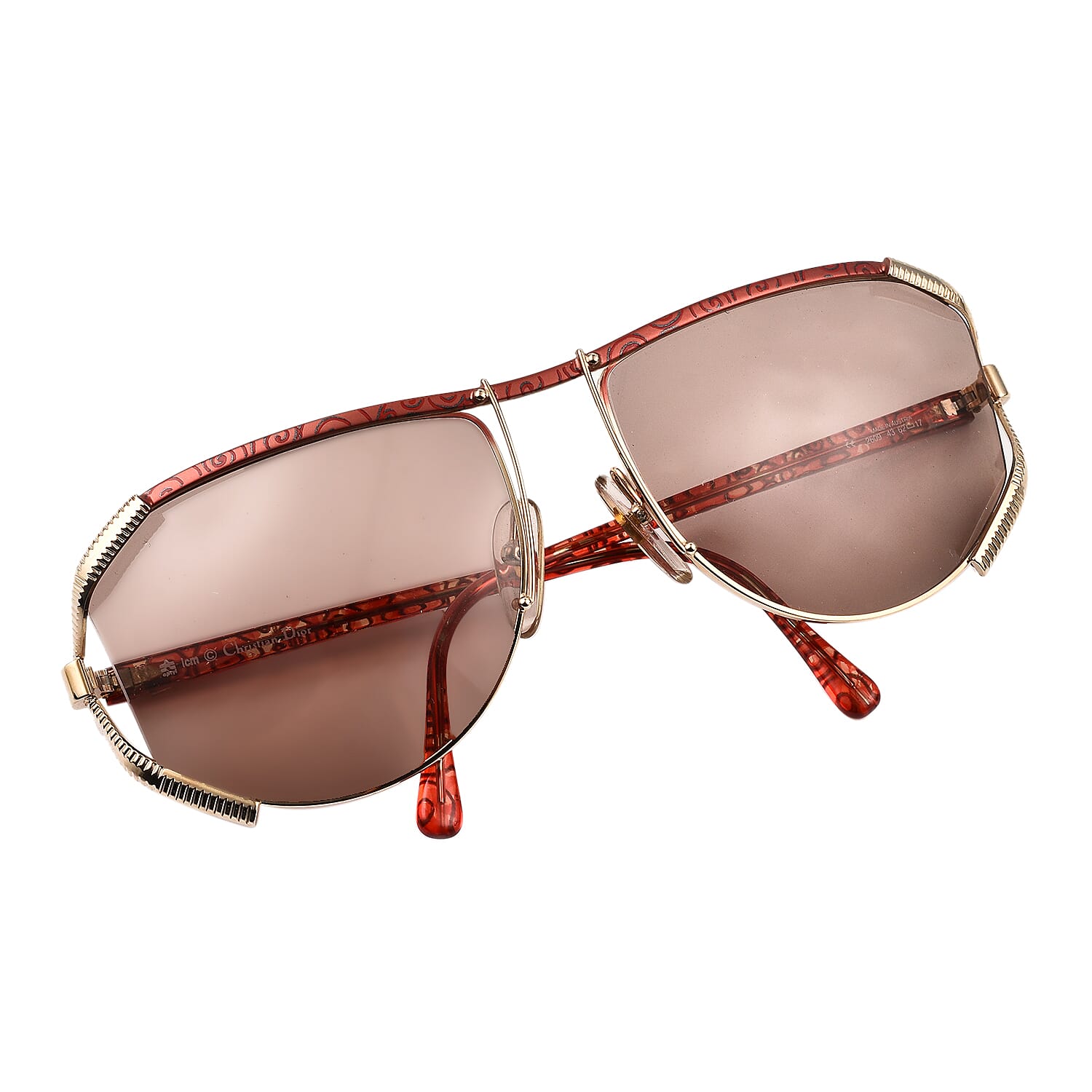 Closeout Deal - Dior Designer Sunglass - RED