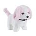 Doorbuster - Electric Walking Plush Dog Toy - Pink (2 AA Battery Not Included)