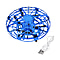 UFO Flying Ball with LED Light - Blue