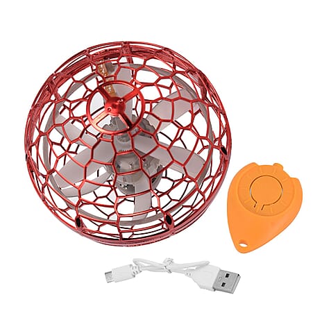 Flying Ball with Controller - Red