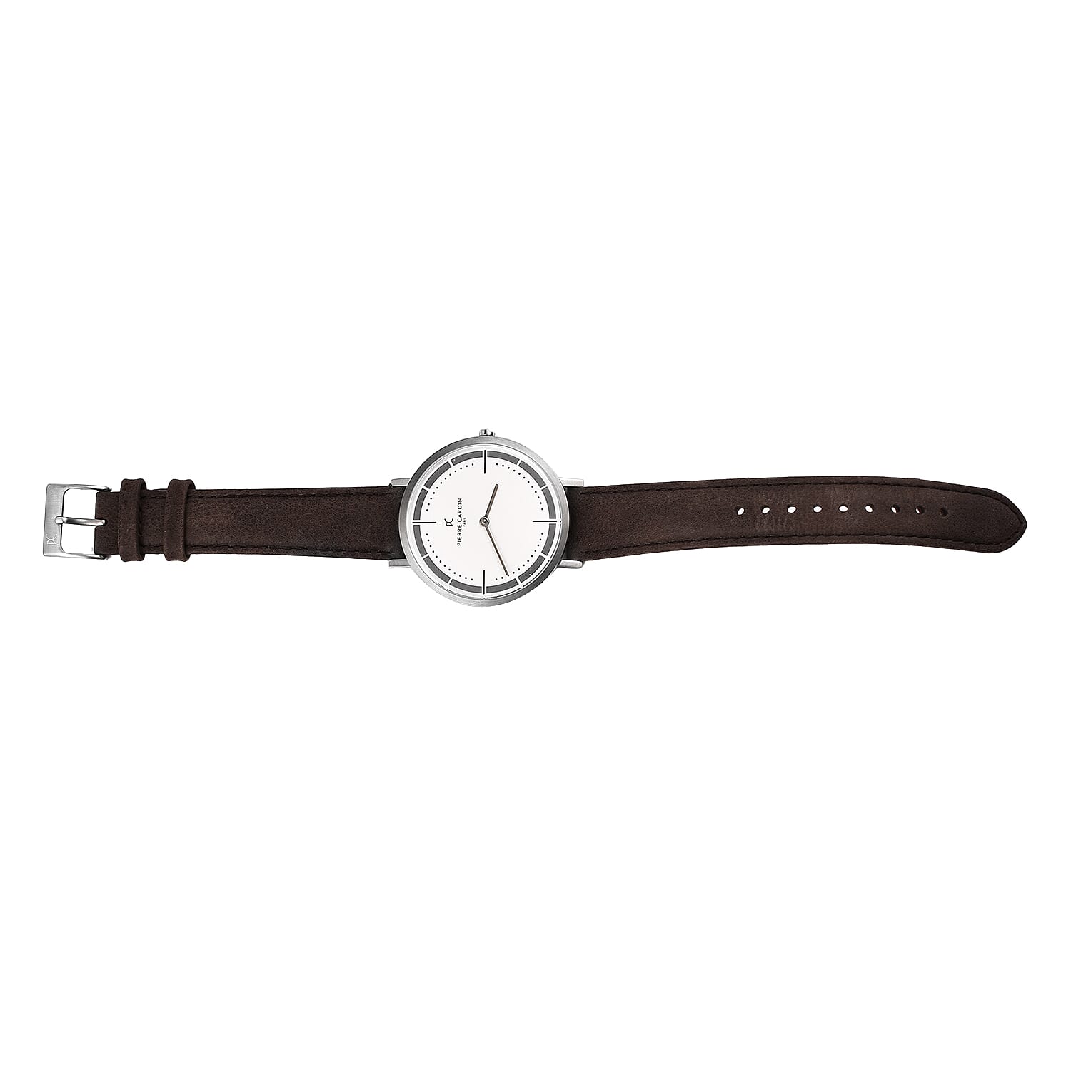Pierre Cardin Quartz Mens Watch in Leather - Brown