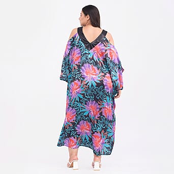 https://tjcuk.sirv.com/Products/71/4/7140922/Tamsy-Exclusive-Print-Kaftan-Dress-One-Size.-Purple_7140922_1.jpg?w=342&h=342