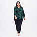 Tamsy Viscose Printed Top - Green