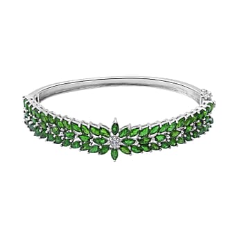 https://tjcuk.sirv.com/Products/71/4/7141111/Natural-Chrome-Diopside-and-Natural-Cambodian-Zircon-Bangle-(Size-7.5)_7141111.jpg?w=342&h=342