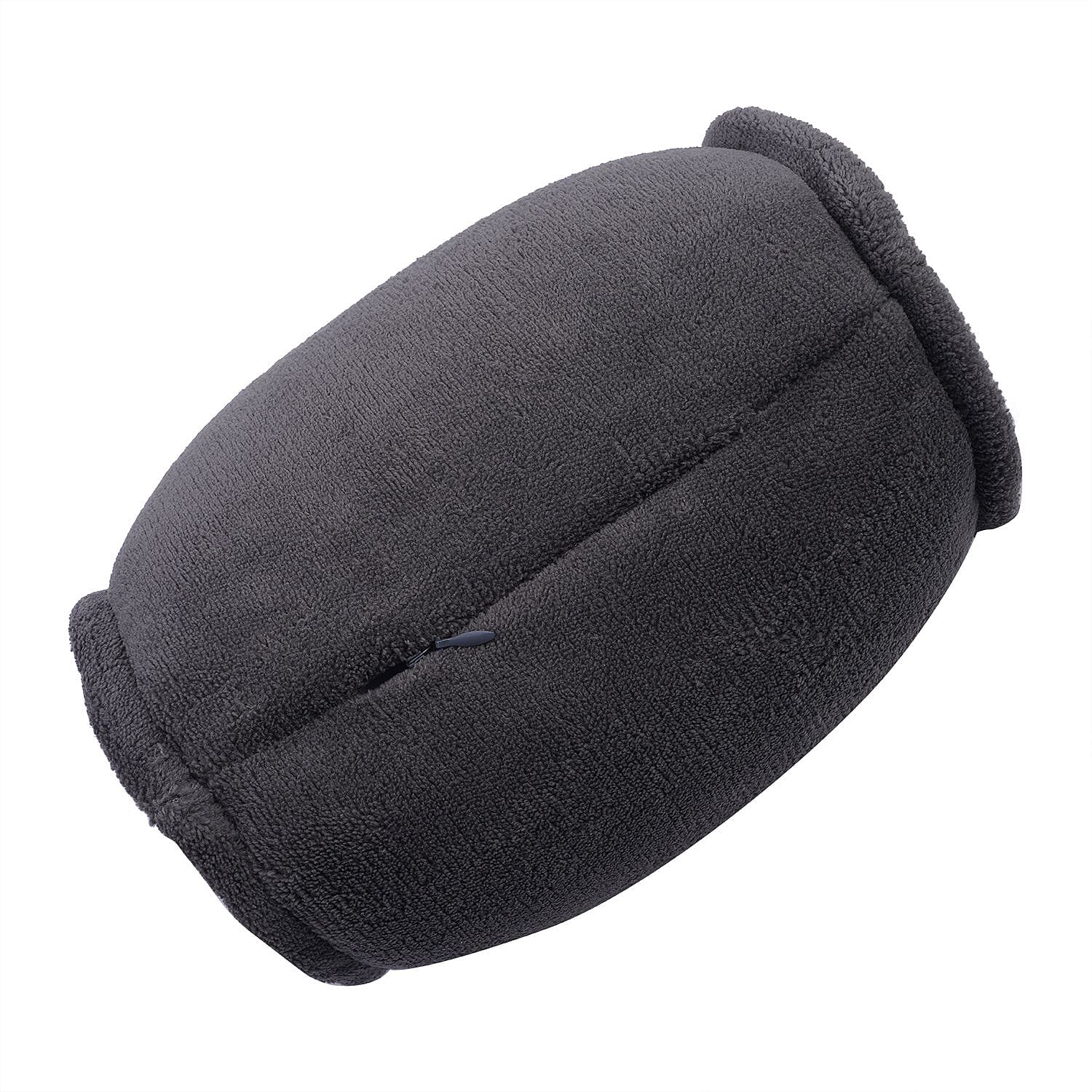 Portable Vibrating Massage Pillow (Size 25x15 Cm) Requires 2xAA Battery (Not included) - Grey