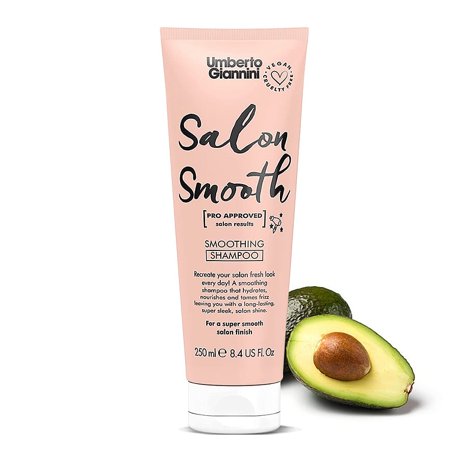 Umberto Giannini: Salon Smooth Wash Moisturising Shampoo-  250ml
