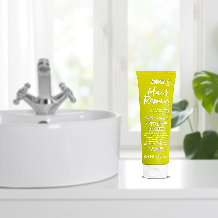 Umberto Giannini: Protein Boost Shampoo - 250ml