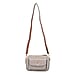 PASSAGE Crossbody Bag with Detachable Long Strap - Off White
