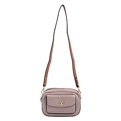 PASSAGE Crossbody Bag with Detachable Long Strap - Off White
