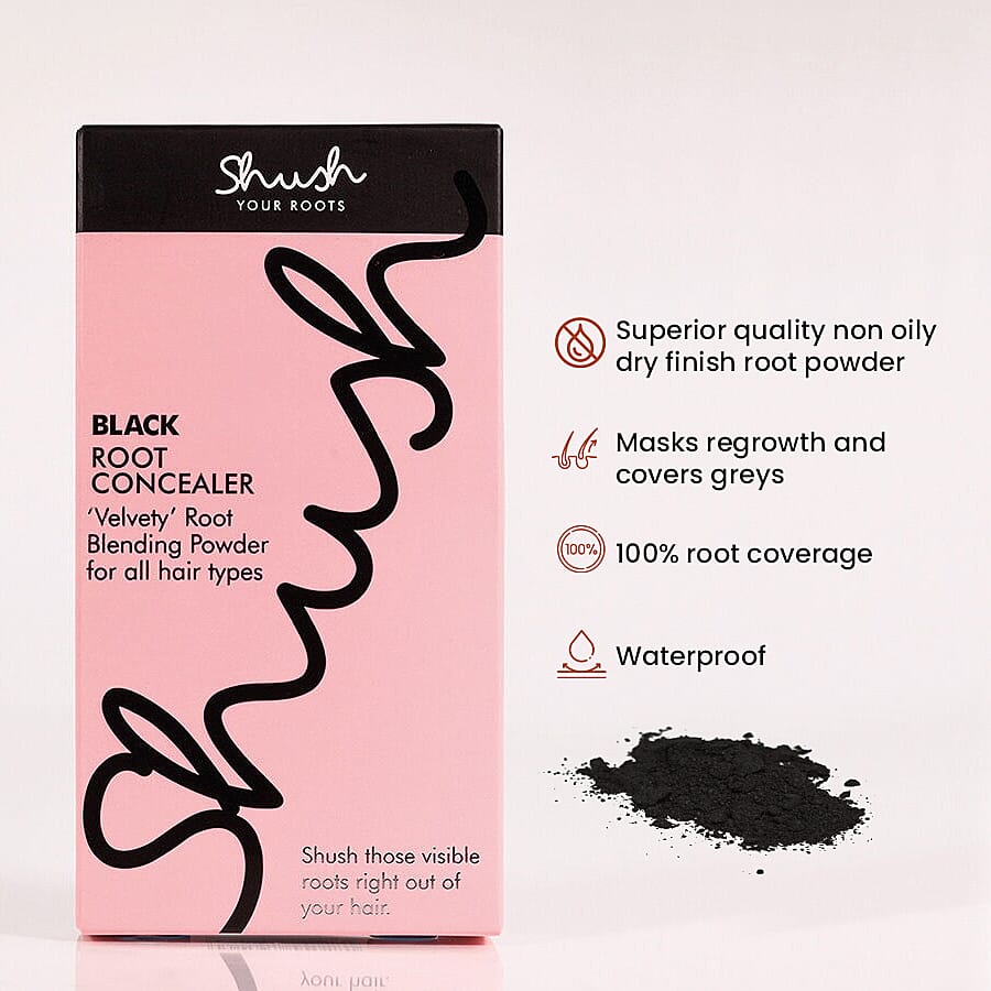 SHUSH- Root Concealer - Black (3G)
