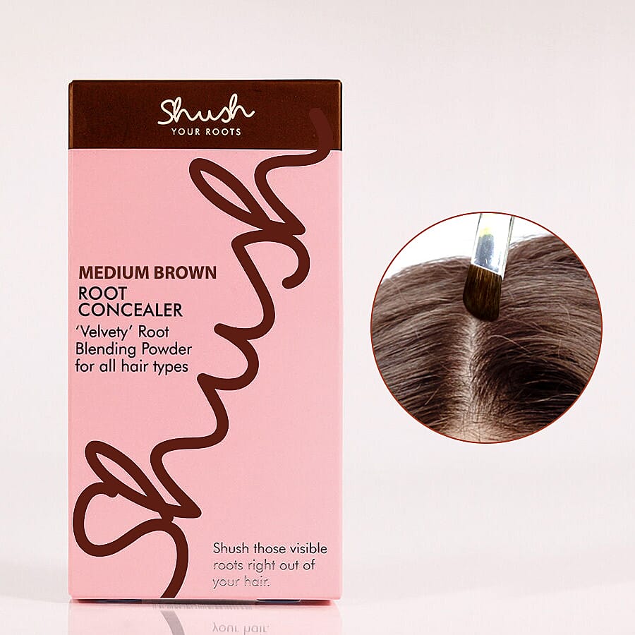SHUSH- Root Concealer - Medium Brown (3G)