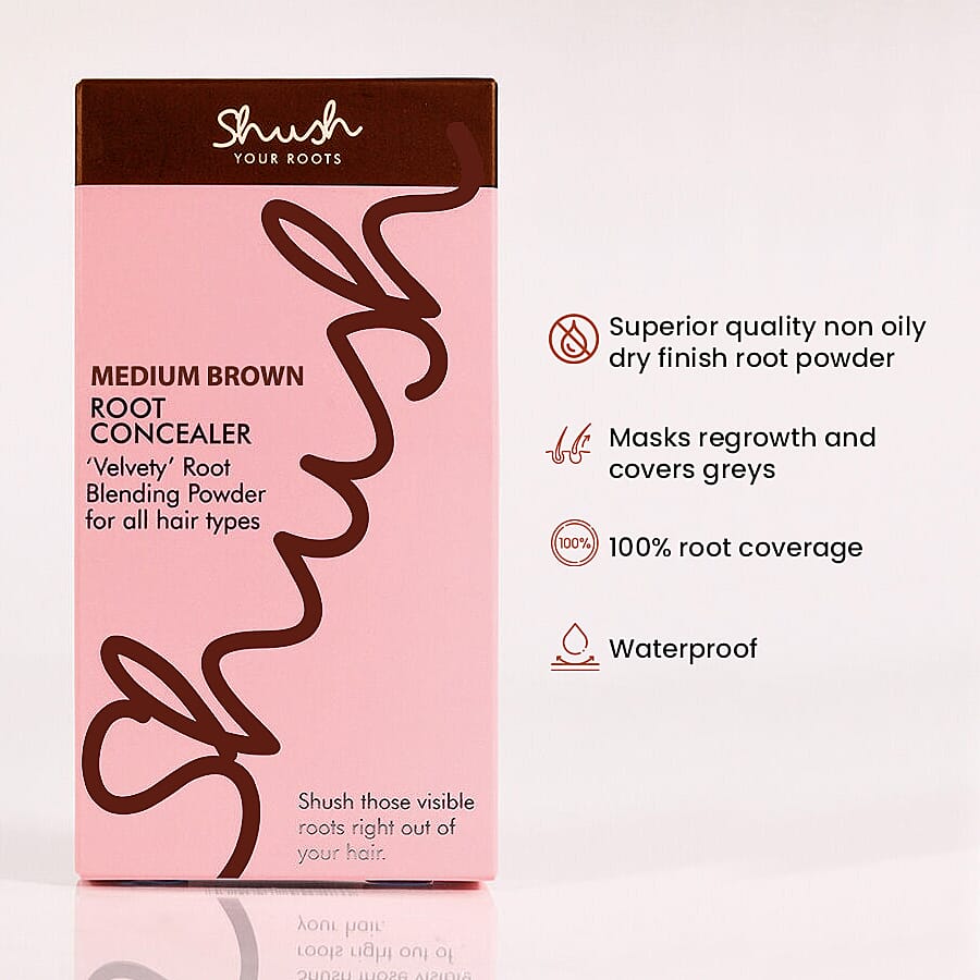 SHUSH- Root Concealer - Medium Brown (3G)