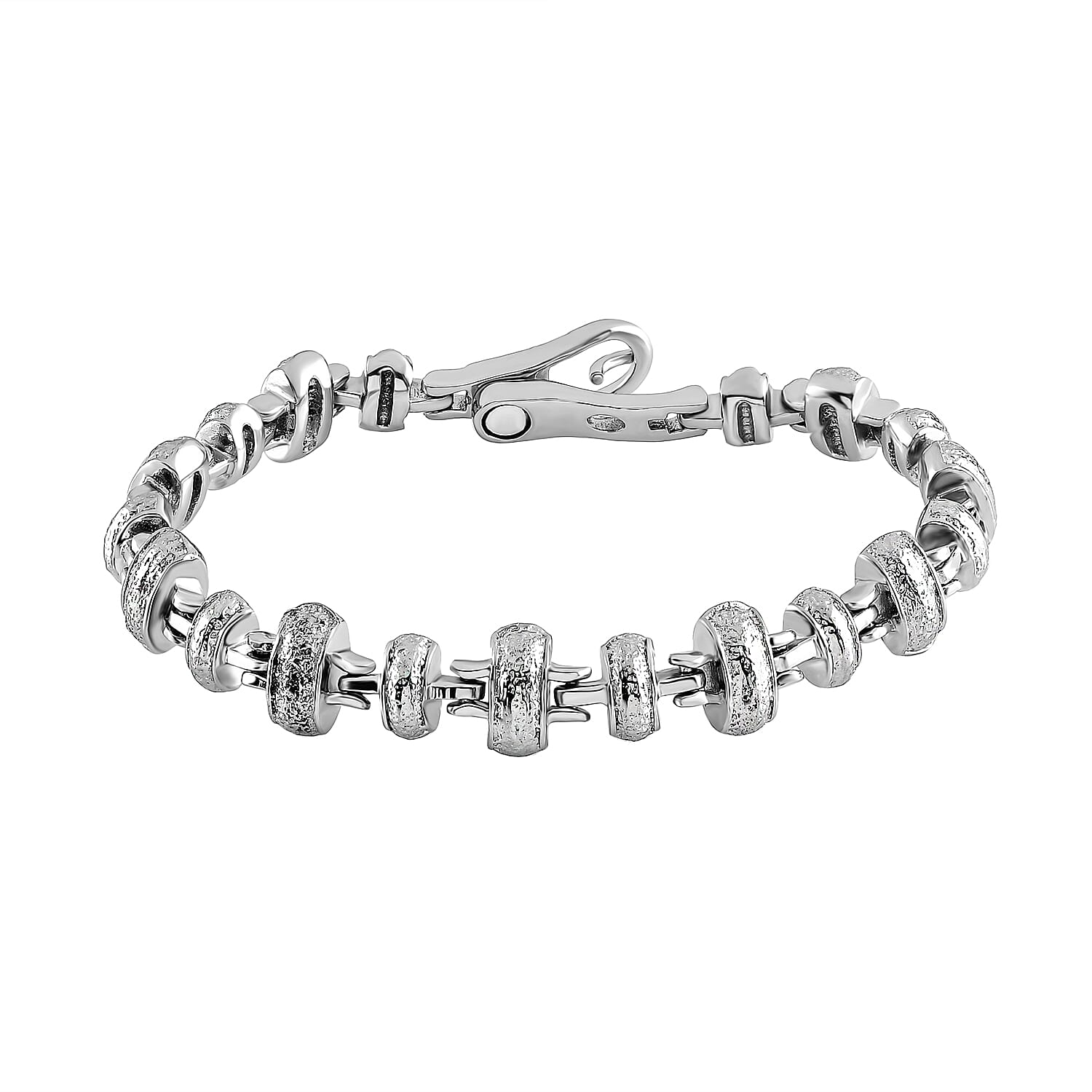 Designer Inspired- Bracelet (Size - 7.5) in Stainless Steel