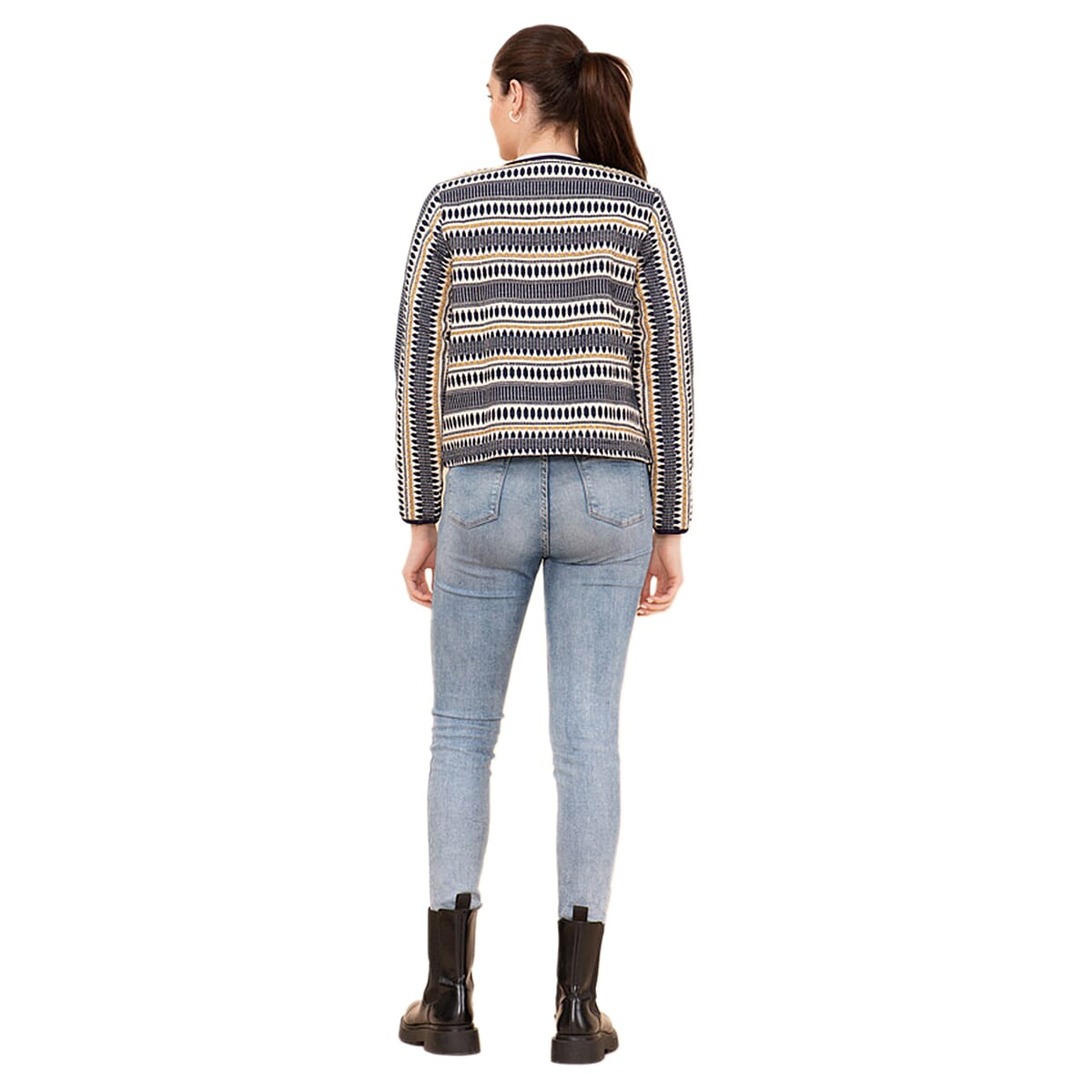 TAMSY Printed Jacket - Black