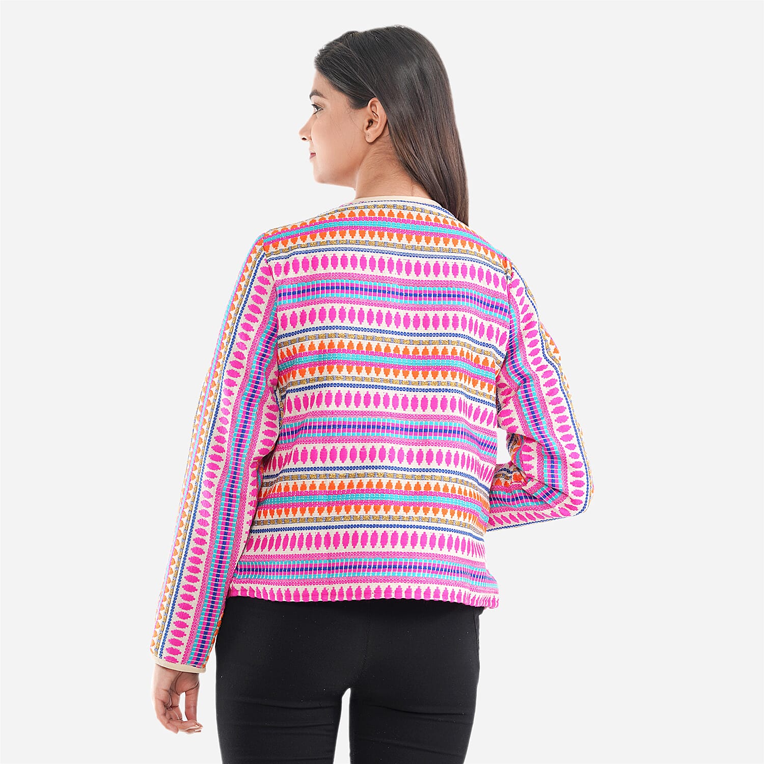 TAMSY Printed Jacket - Black